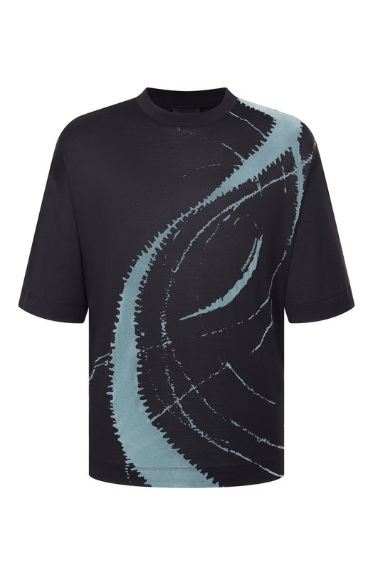 Футболка из лиоцелла и хлопка Emporio Armani EM004909/AF10017 Серый EM004909/AF10017