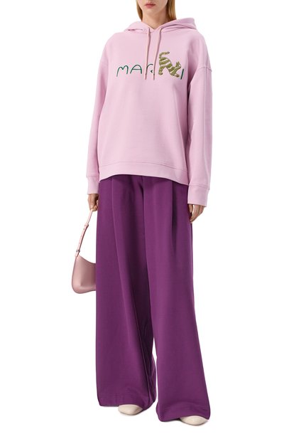 Хлопковое худи MARNI, арт. FLJE0242S0/USCY85, фото 2