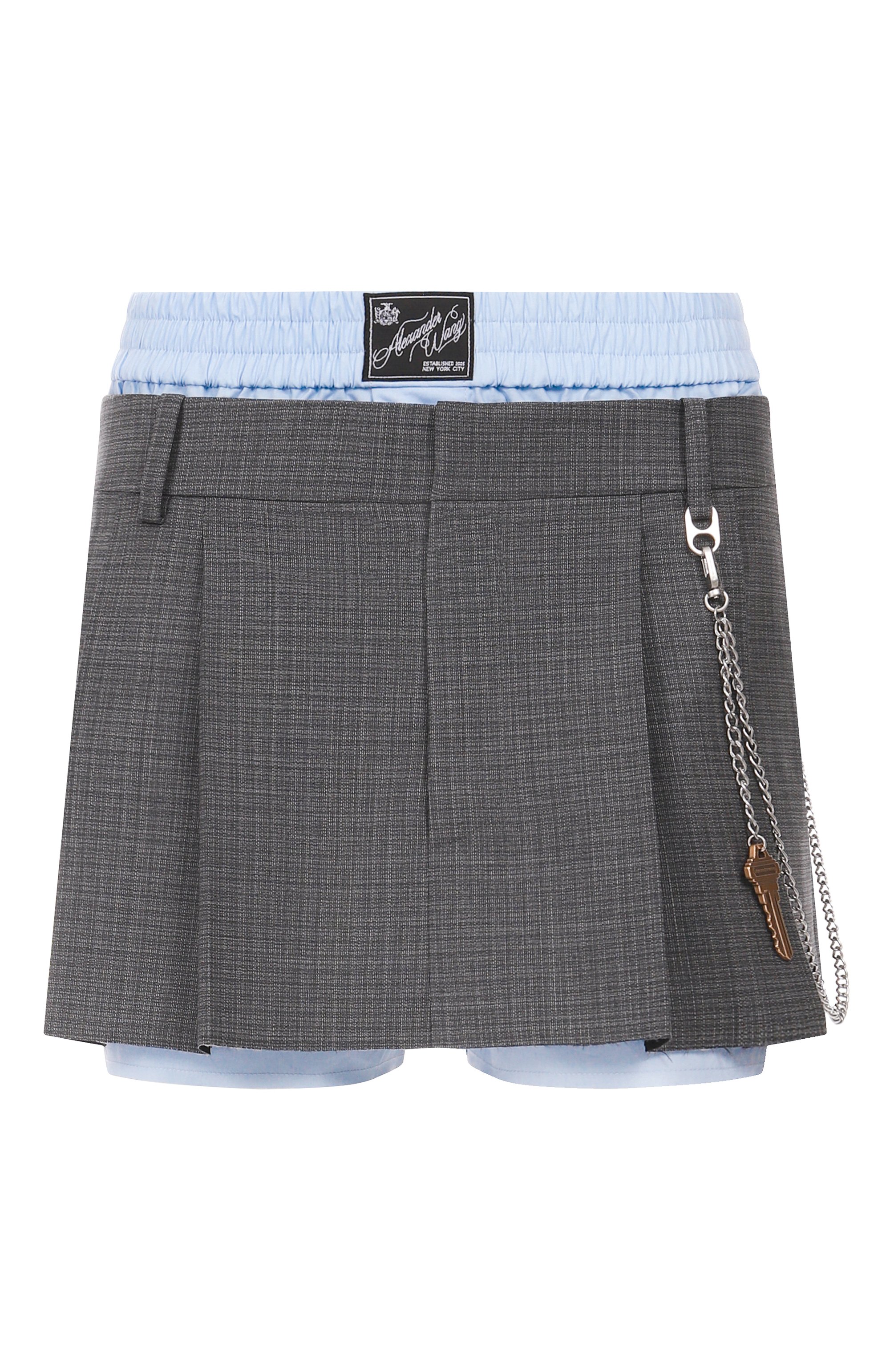 Шерстяная юбка-шорты ALEXANDER WANG, арт. 1WC3254855, фото 1