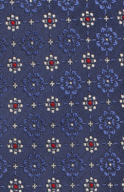 Шелковый галстук CANALI синего цвета по цене 10600 руб., арт. 18/HJ02262, фото 3 Шелковый галстук CANALI, арт. 18/HJ02262, фото 3