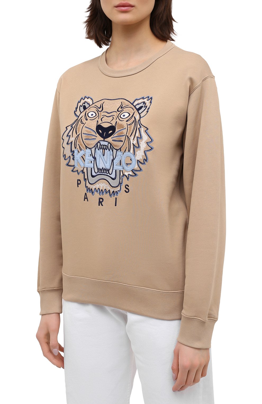 Хлопковый свитшот KENZO, арт. FB52SW8244XA, фото 3