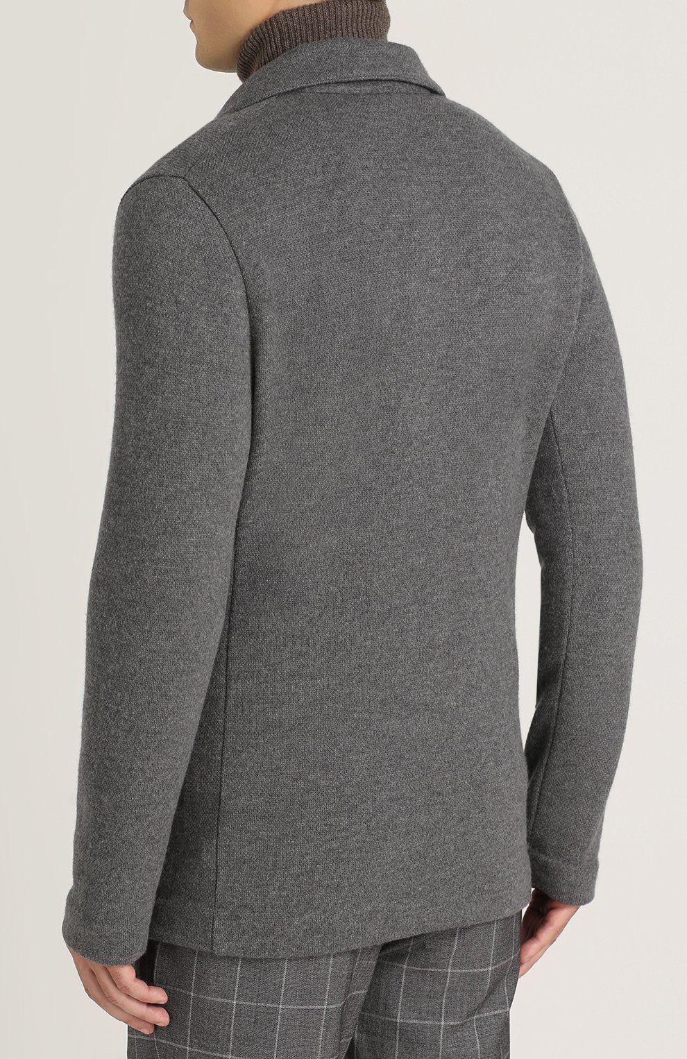 Однобортный пиджак из смеси шерсти и кашемира RALPH LAUREN, арт. 790662913, фото 4