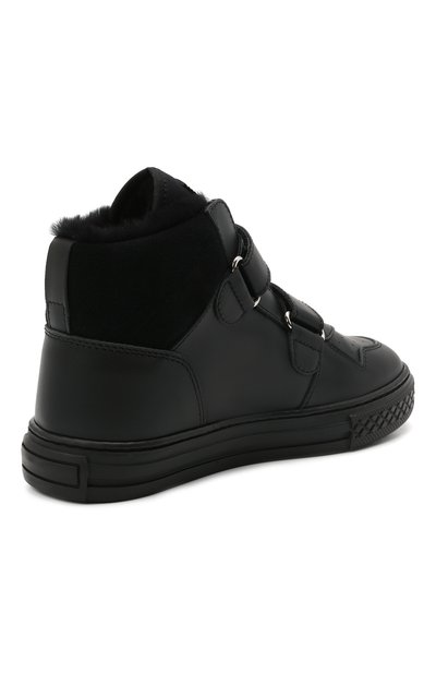 Высокие кожаные кеды IL GUFO, арт. G873/VITELL0 M0VIE/31-34, фото 3