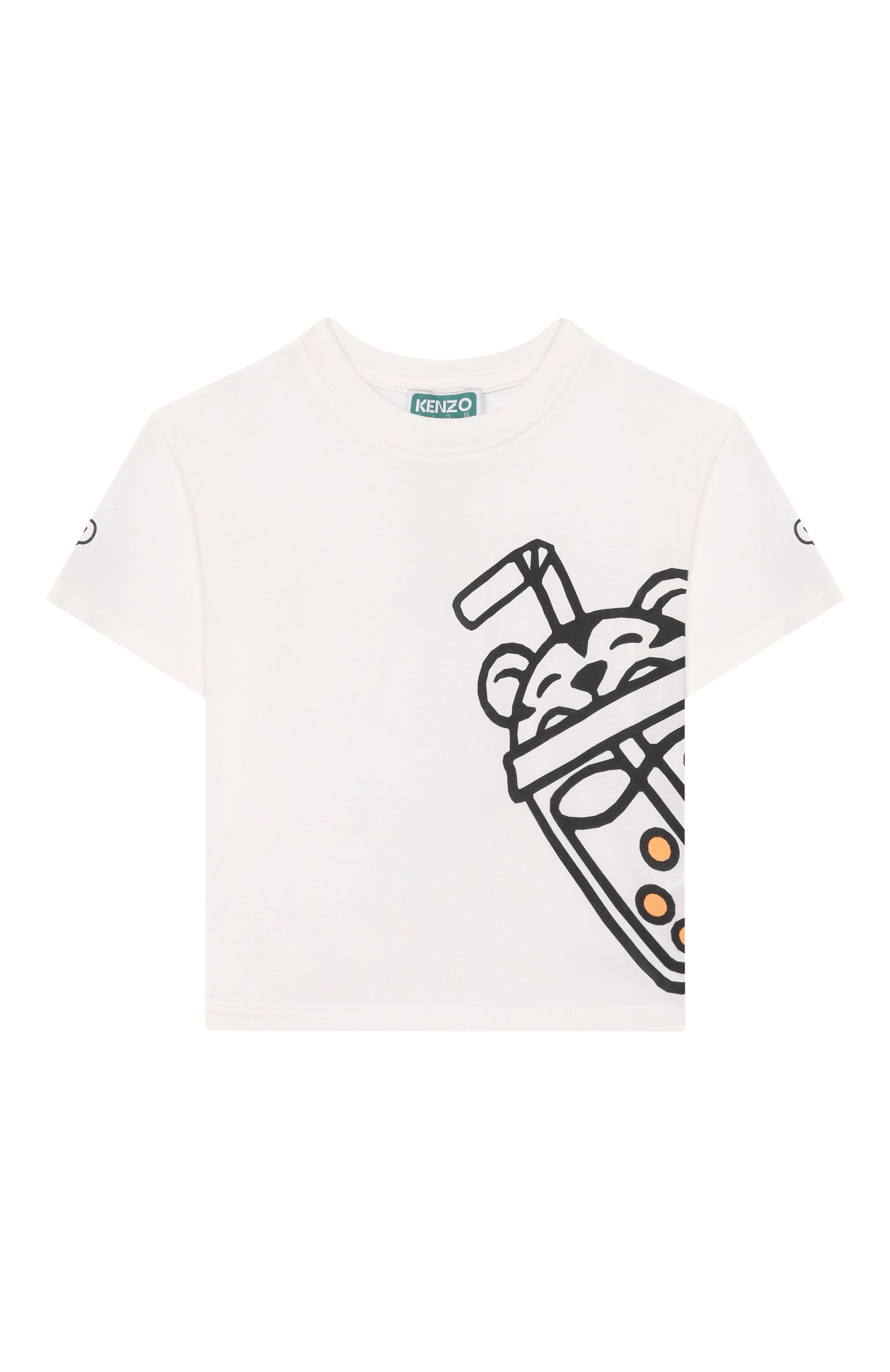 Хлопковая футболка KENZO, арт. K61675, фото 1