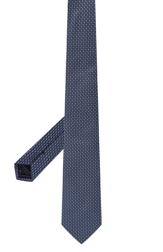 Шелковый галстук Brioni O62H00-PC451 Синий  O62H00-PC451 Фото 3