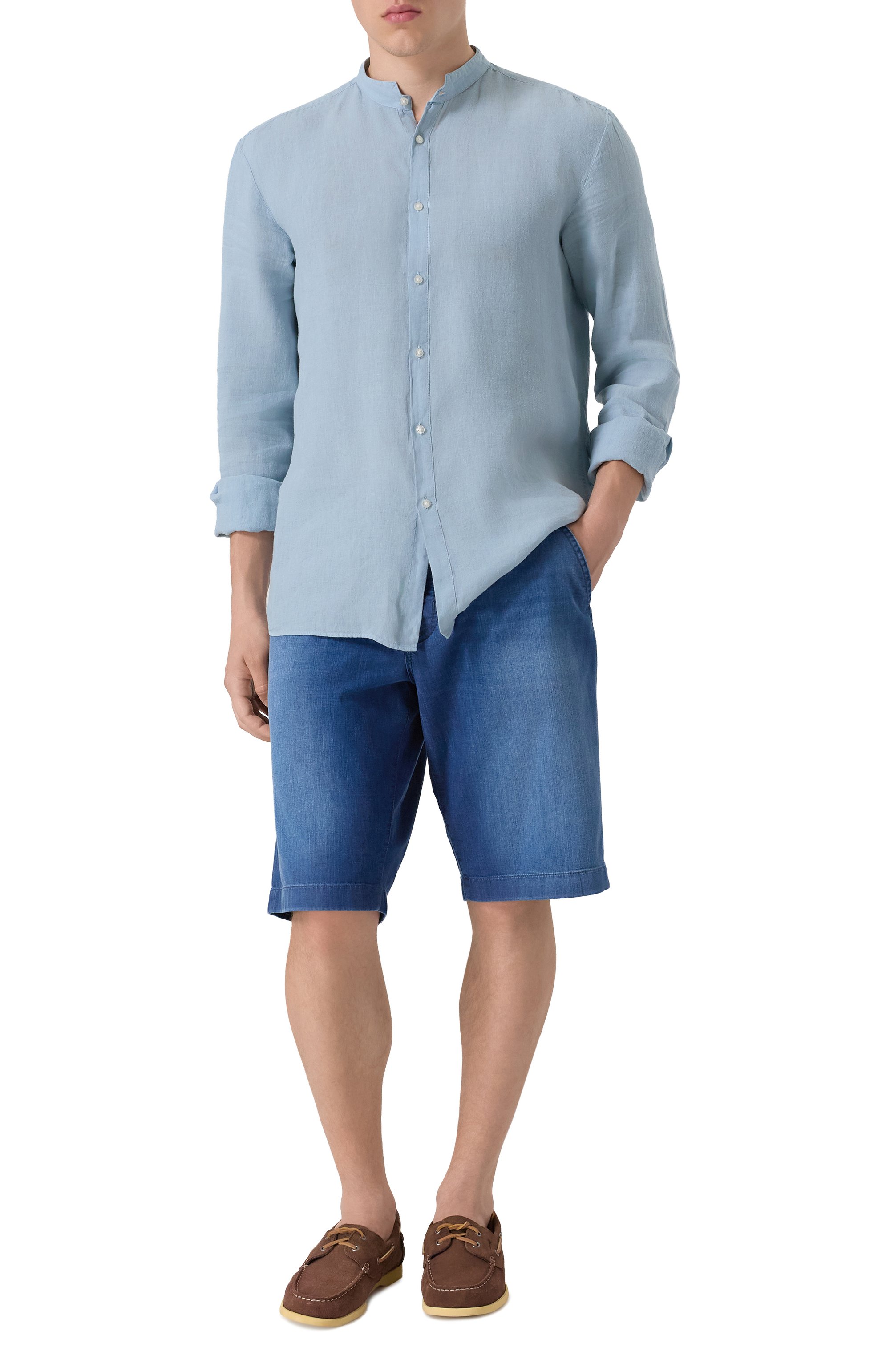 Джинсовые шорты leo JACOB COHEN, арт. 25E P/JUM_0E003 058 S3735 V1, фото 2