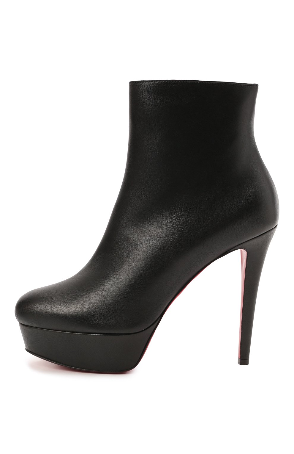 Кожаные ботильоны bianca booty 120 CHRISTIAN LOUBOUTIN, арт. 3161197/BIANCA B00TY 120, фото 3
