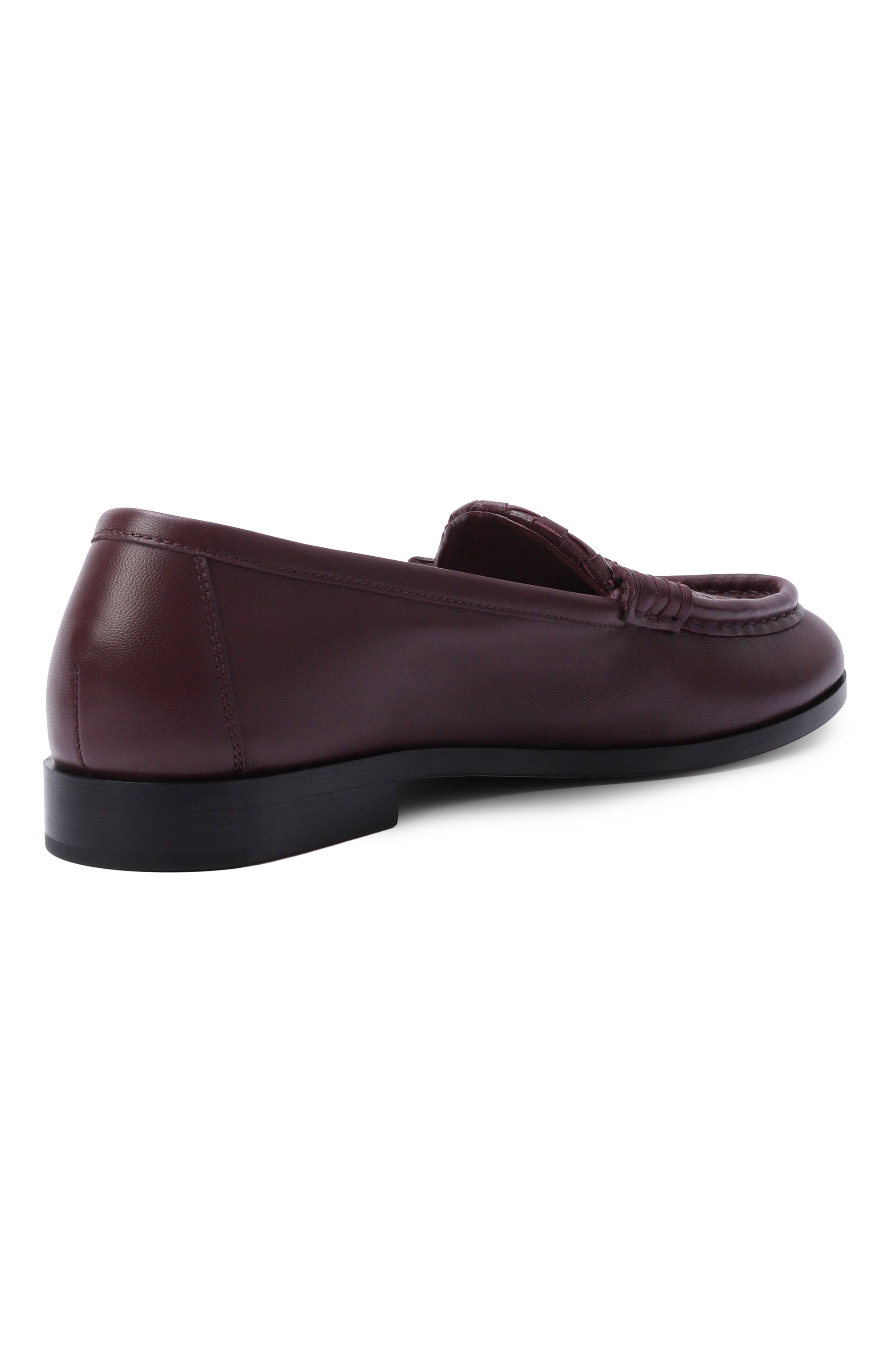 Кожаные лоферы silenzio BOTTEGA VENETA, арт. 876126/VBSD0, фото 5