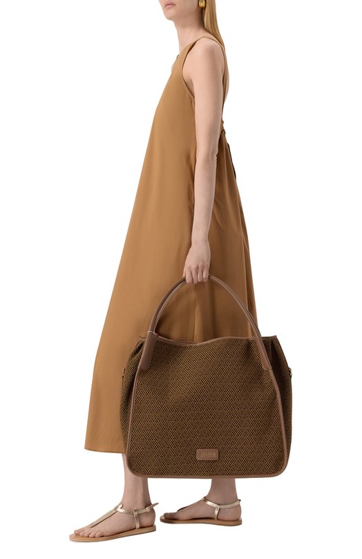 Сумка-тоут Freda Max Mara FREDA 2516511039 Коричневый  FREDA 2516511039 Фото 7