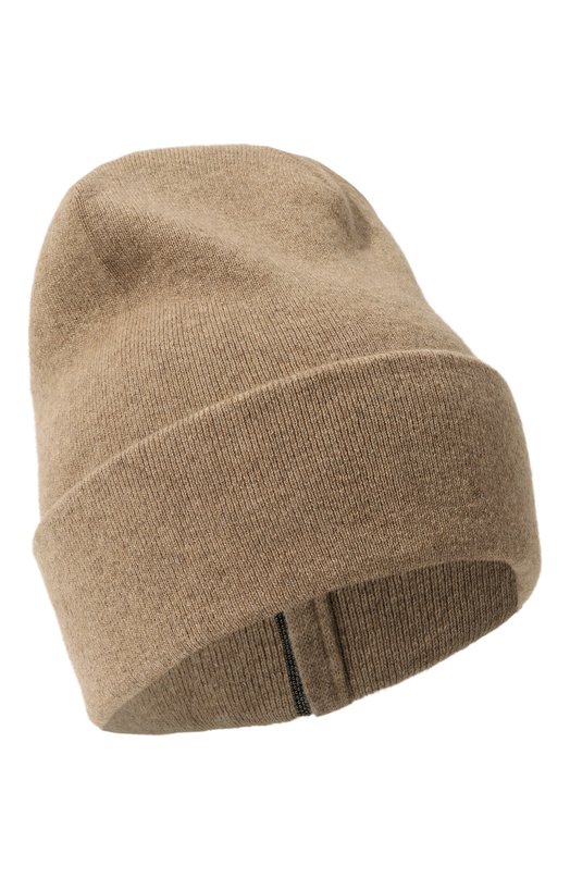 Кашемировая шапка Brunello Cucinelli M12163199 Бежевый M12163199