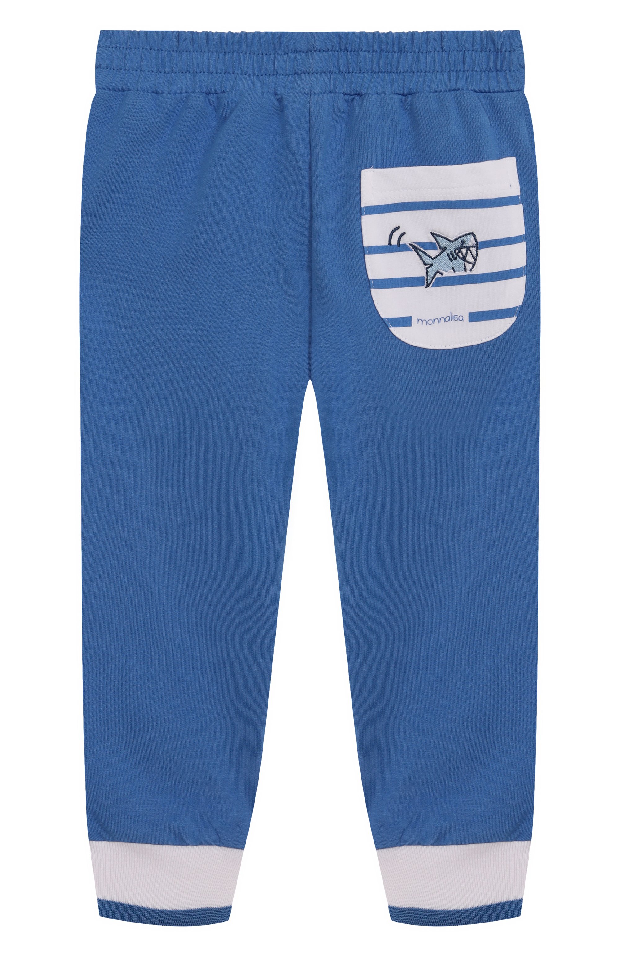 Хлопковые джоггеры MONNALISA, арт. 28E404, фото 2