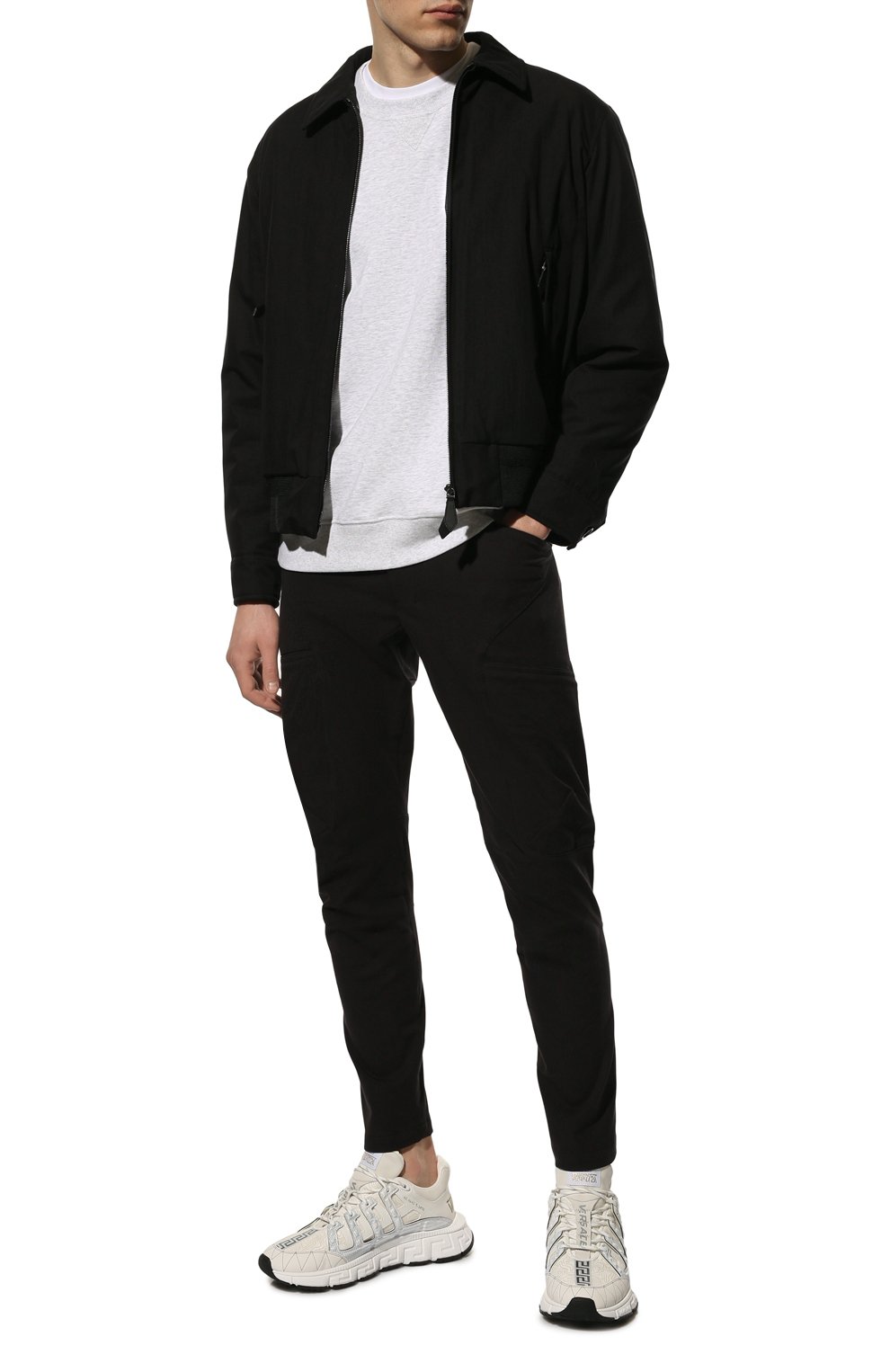 Брюки из хлопка и вискозы KAZUYUKI KUMAGAI черного цвета по цене 44200 руб., арт. AP21-052, фото 2 Брюки из хлопка и вискозы KAZUYUKI KUMAGAI, арт. AP21-052, фото 2