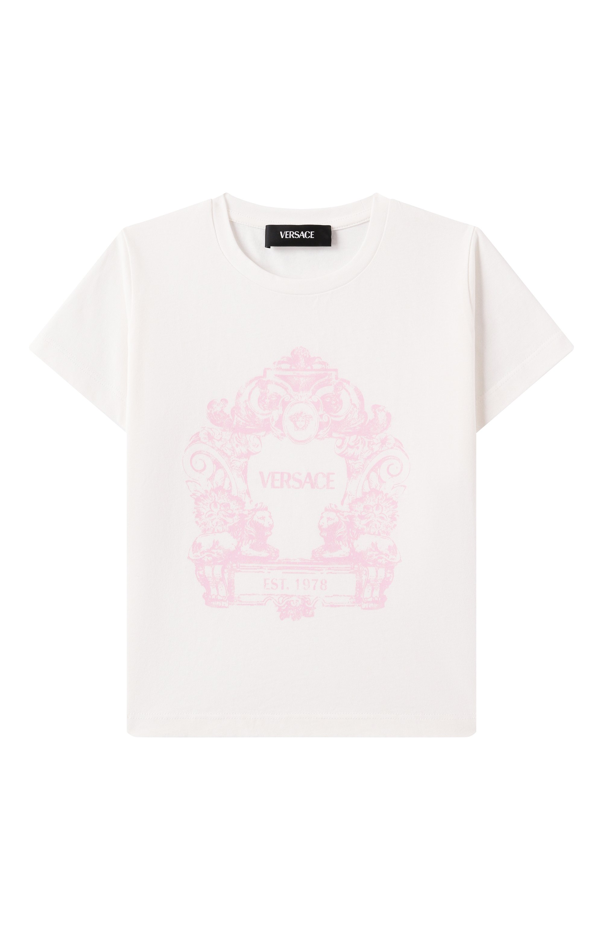 Хлопковая футболка VERSACE, арт. 1018570/1A13239, фото 1