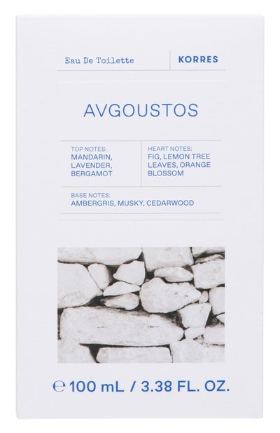 Туалетная вода avgoustos (100ml) KORRES, арт. 5203069127052, фото 2