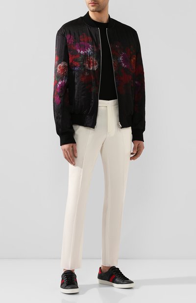 Кеды ace gg supreme GUCCI синего цвета по цене 84960 руб., арт. 429445/K2LH0, фото 2 Кеды ace gg supreme GUCCI, арт. 429445/K2LH0, фото 2