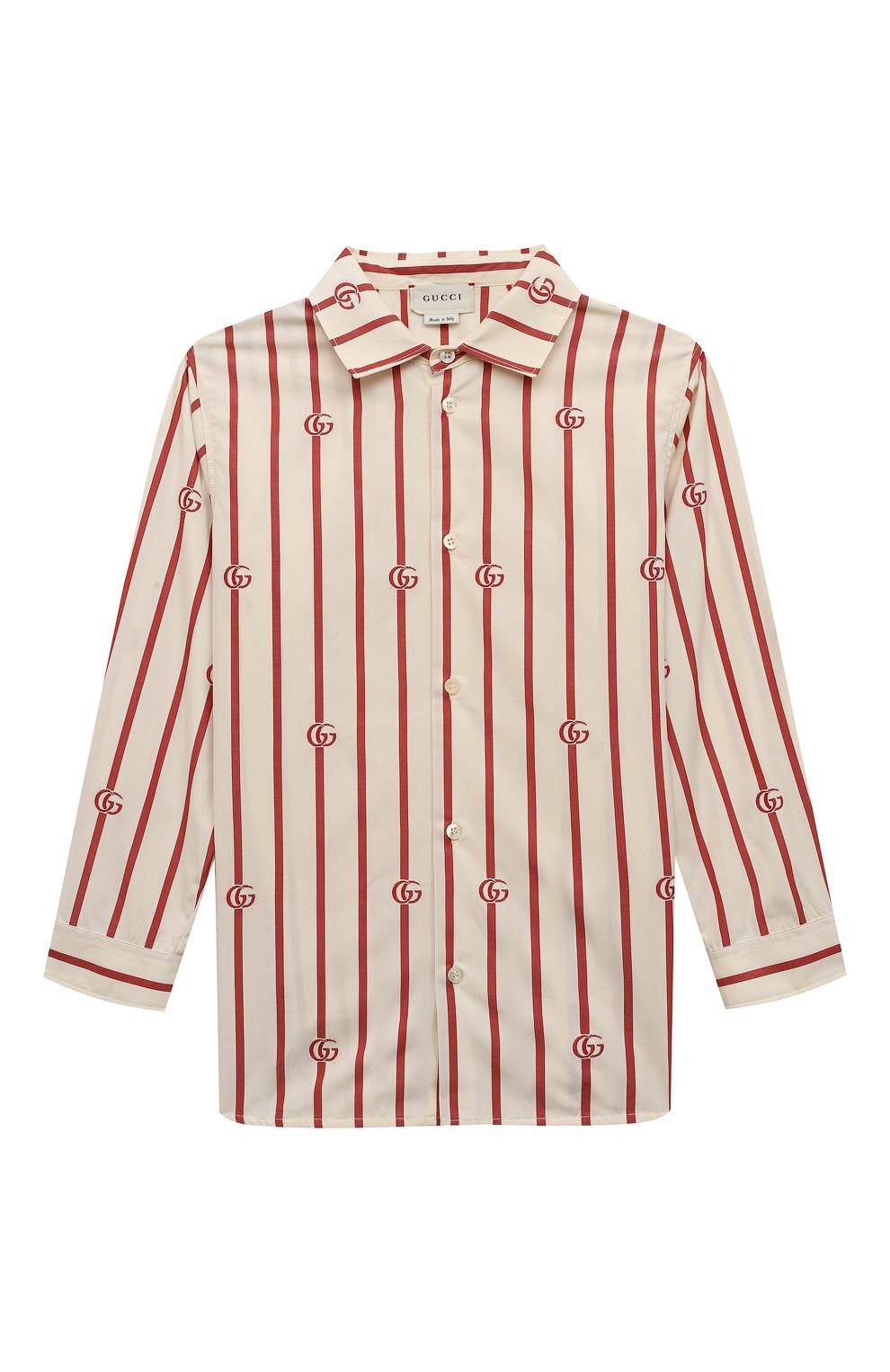 Хлопковая рубашка GUCCI, арт. 626679 XWAKY, фото 1