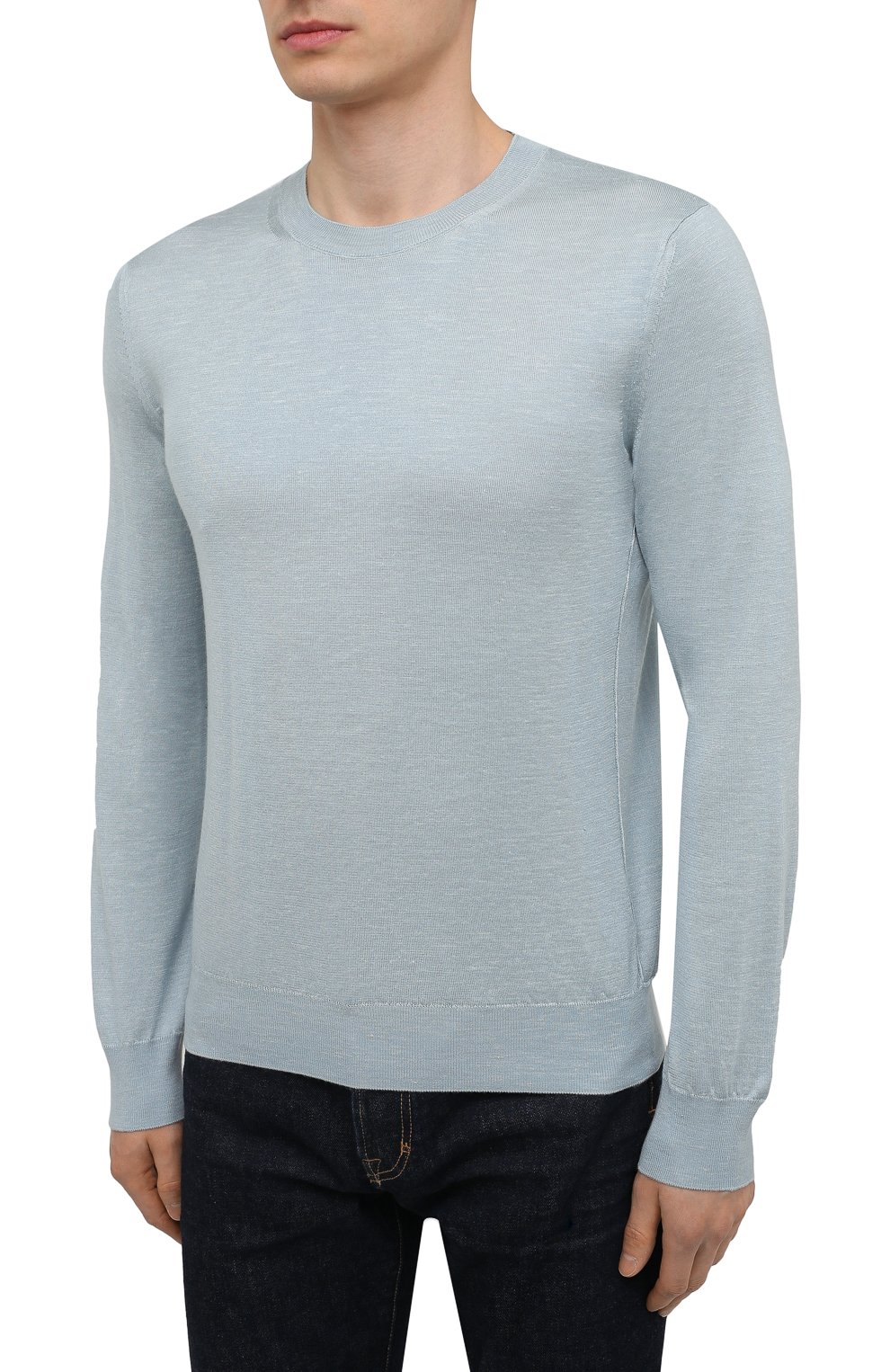 Джемпер из шелка и кашемира ZEGNA, арт. UWF91/110, фото 3