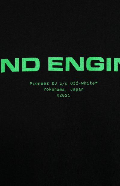 Хлопковая футболка OFF-WHITE, арт. 0MAA027G21JER002, фото 5