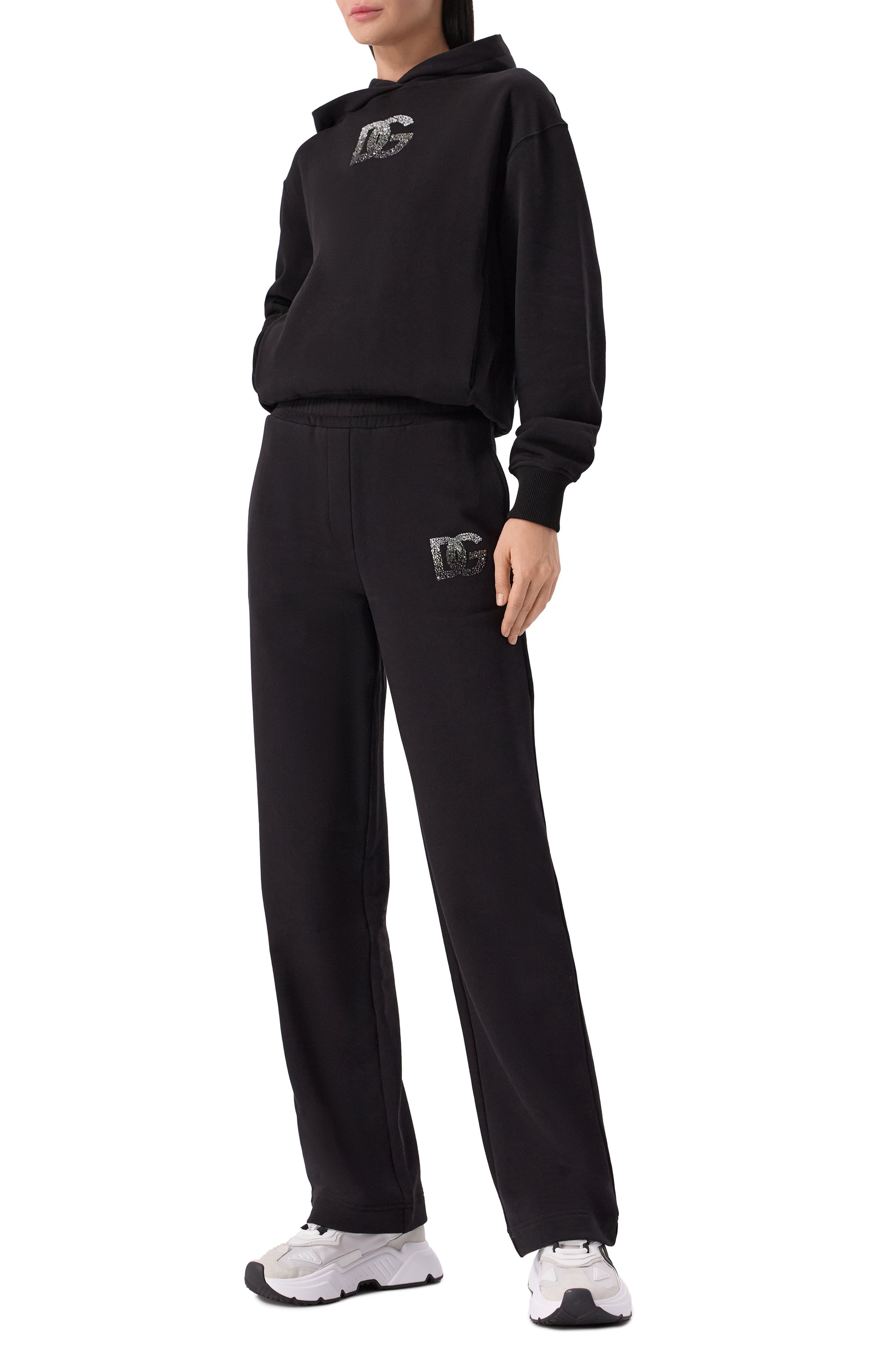 Хлопковые брюки DOLCE & GABBANA, арт. FTC91Z/GDCXW, фото 2