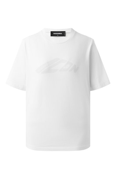 Женская хлопковая футболка DSQUARED2, арт. S80GC0083/D20033