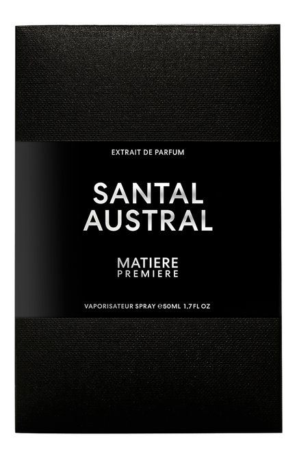 Мужской парфюмерный экстракт santal austral (50ml) MATIERE PREMIERE, арт. 3760372461034
