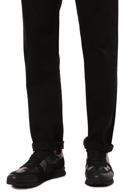 Комбинированные кроссовки rockrunner VALENTINO, арт. 5Y2S0723/NTA, фото 3