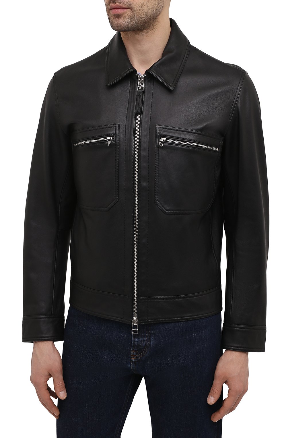 Кожаная куртка BOSS, арт. 50448951, фото 3