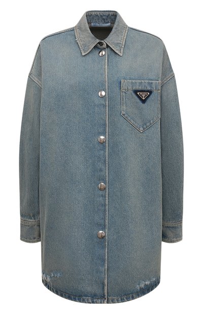 Джинсовая рубашка PRADA, арт. GFC036-1ZAB-F0008-212, фото 1