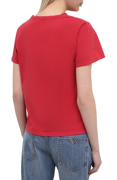 Хлопковая футболка GOLDEN GOOSE DELUXE BRAND, арт. GWP00745.P000420, фото 4