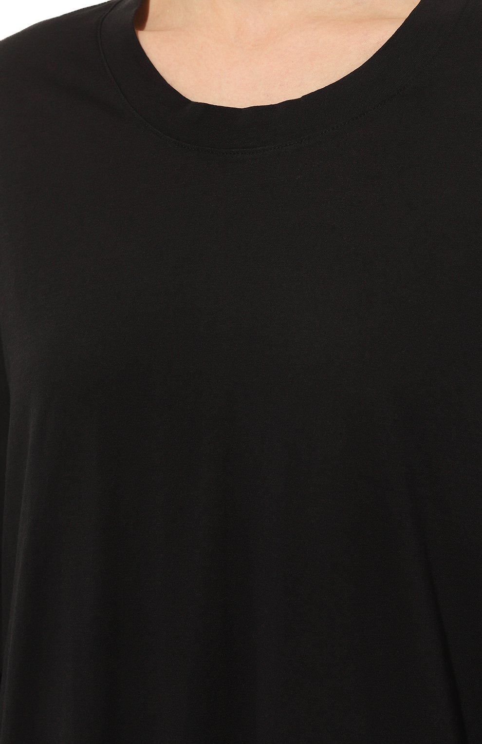 Хлопковый лонгслив JAMES PERSE черного цвета по цене 27100 руб., арт. WKJ3637/BLK, фото 5 Хлопковый лонгслив JAMES PERSE, арт. WKJ3637/BLK, фото 5