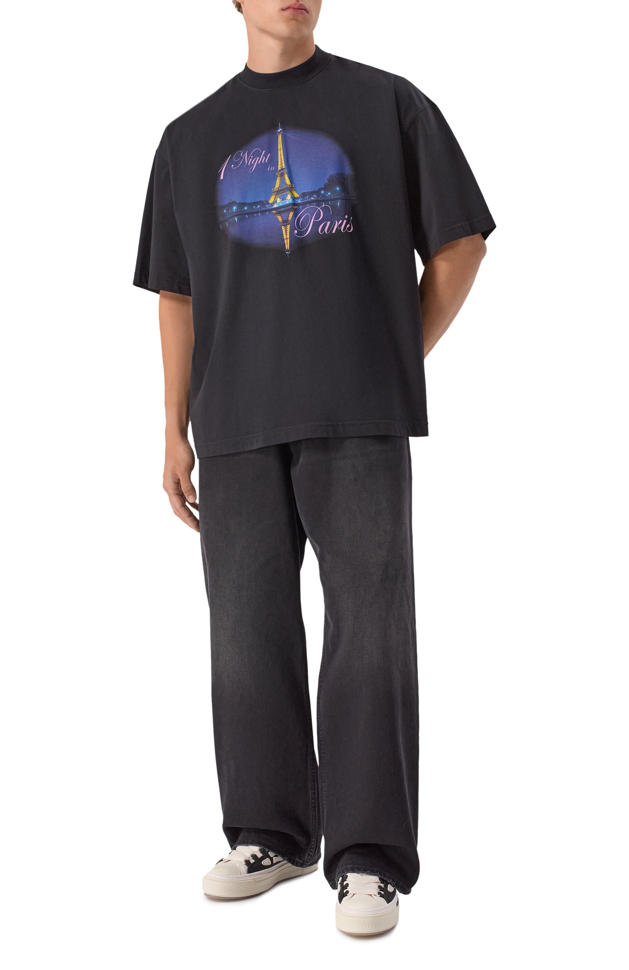 Хлопковая футболка VETEMENTS, арт. UH76TR410B/1000 LIGHT JERSEY, фото 2