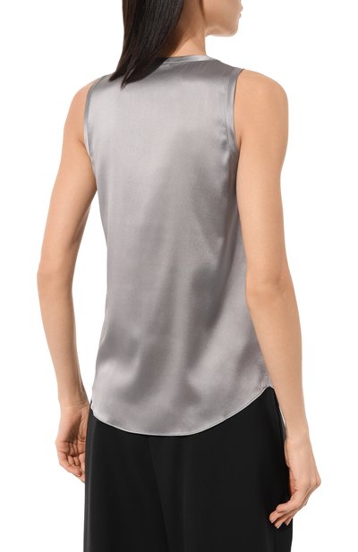 Шелковый топ BRUNELLO CUCINELLI, арт. M0C59E0600, фото 4