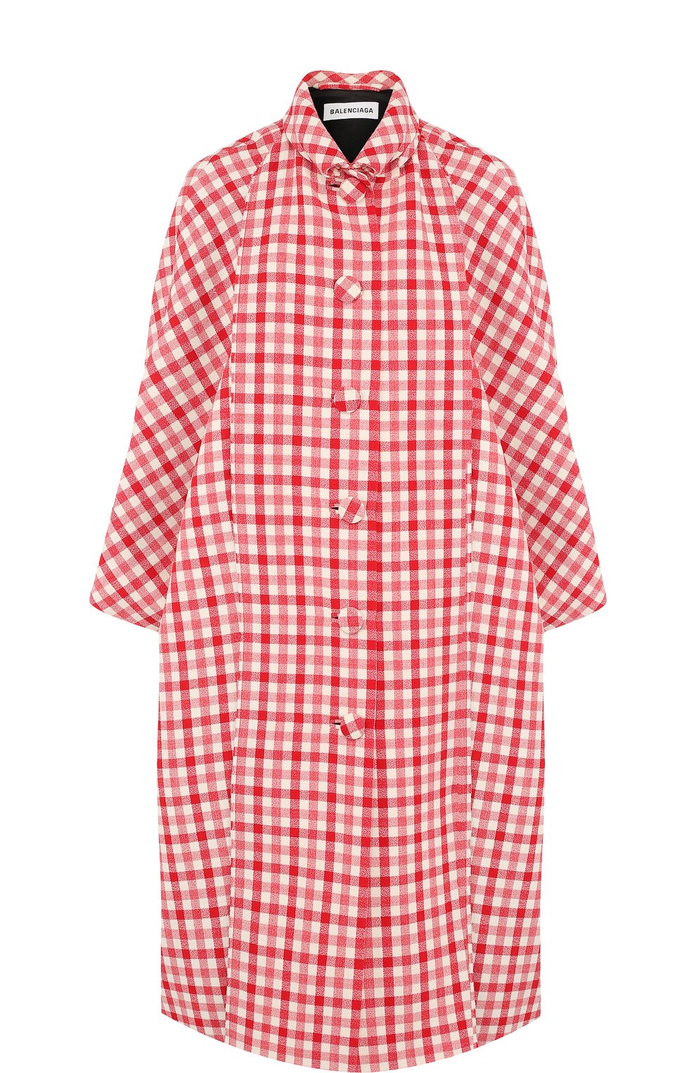 Шерстяное пальто свободного кроя с укороченным рукавом BALENCIAGA, арт. 517939/TAU02, фото 1