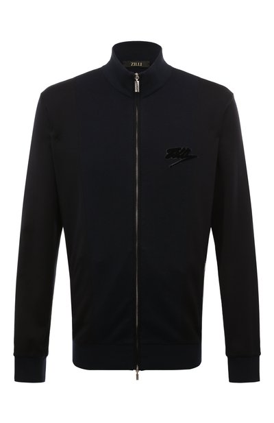 Мужской толстовка из хлопка и шелка ZILLI, арт. JSS011M0144VFS000