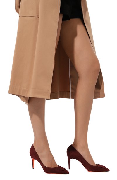 Замшевые туфли sibille SANTONI, арт. WDIG71207HI2TMGD, фото 3