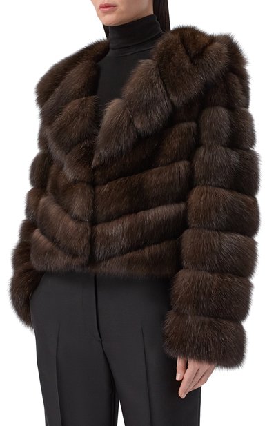 Шуба из соболя VICTORIA KUSENKOVA, арт. 763309804655, фото 3