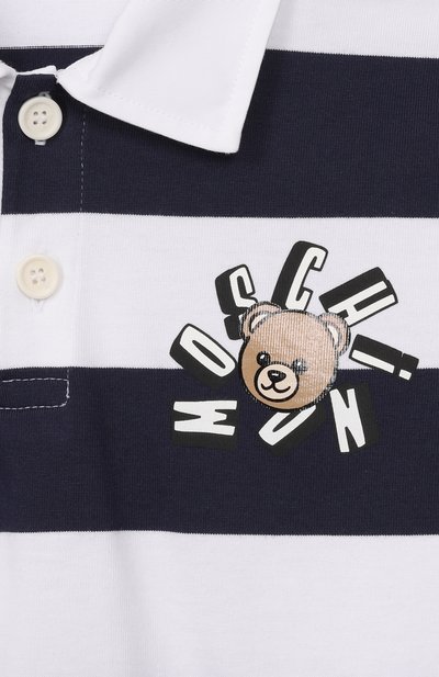 Хлопковое поло MOSCHINO, арт. HU0010/LAE09, фото 3