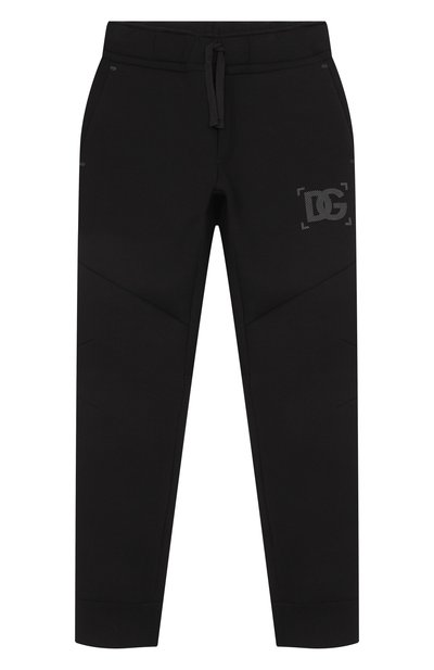 Хлопковые джоггеры DOLCE & GABBANA, арт. L4JPLJ/FUGUS_001