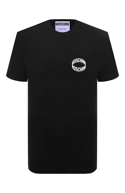 

Хлопковая футболка Moschino, Чёрный