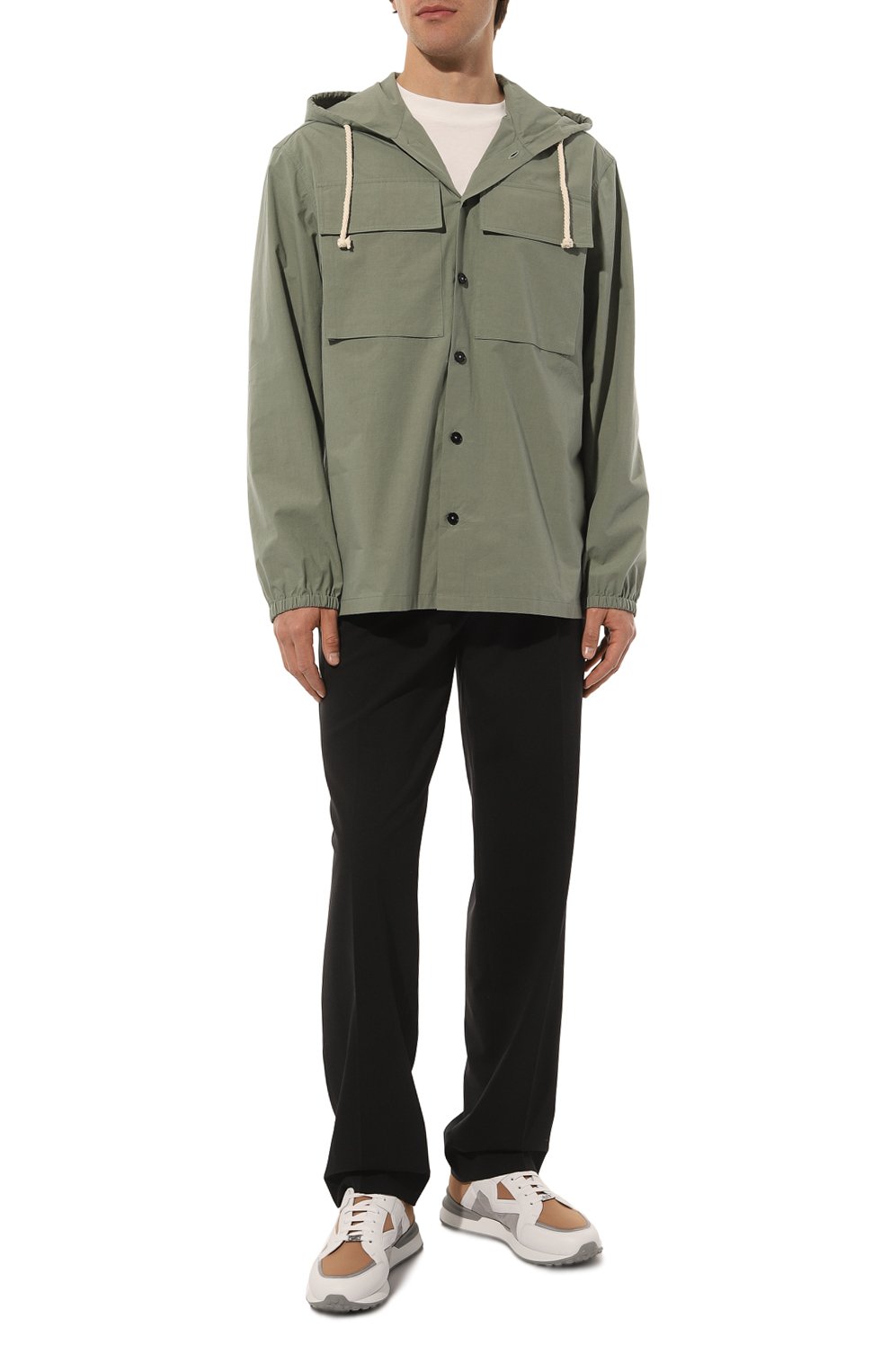 Комбинированные кроссовки ZILLI, арт. MDZ-TT222-DM034/001X, фото 2