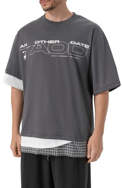Хлопковая футболка AN OTHER DATE, арт. F50DMATH067, фото 3