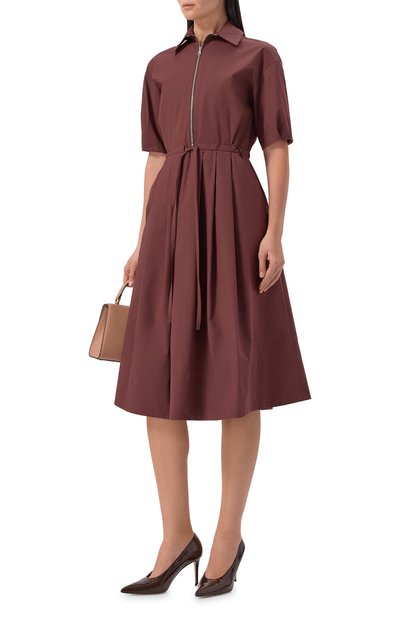 Хлопковое платье ANTONELLI FIRENZE, арт. Q6607/135B, фото 2