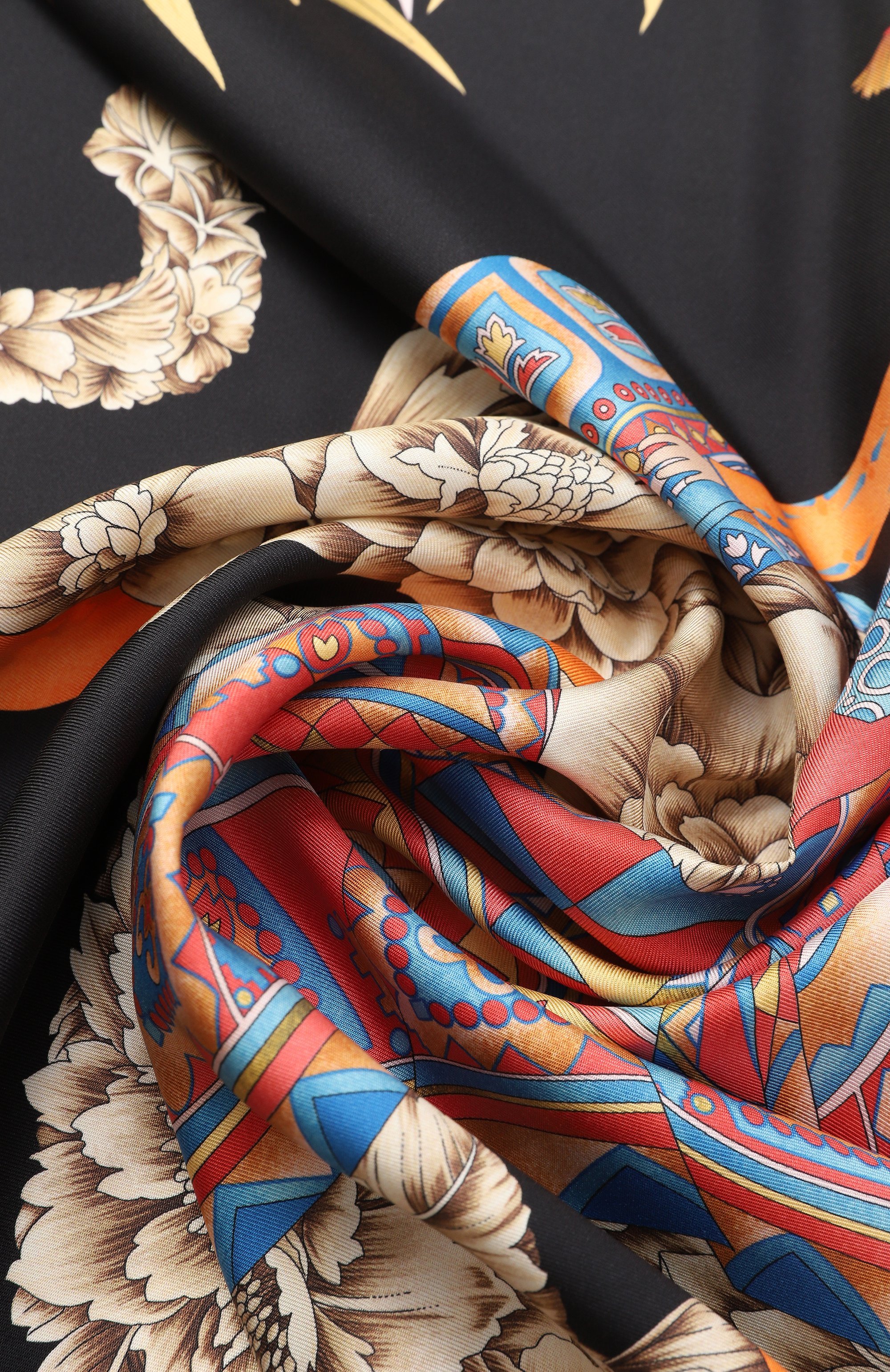 Шелковый платок FERRAGAMO, арт. 310118/756, фото 3