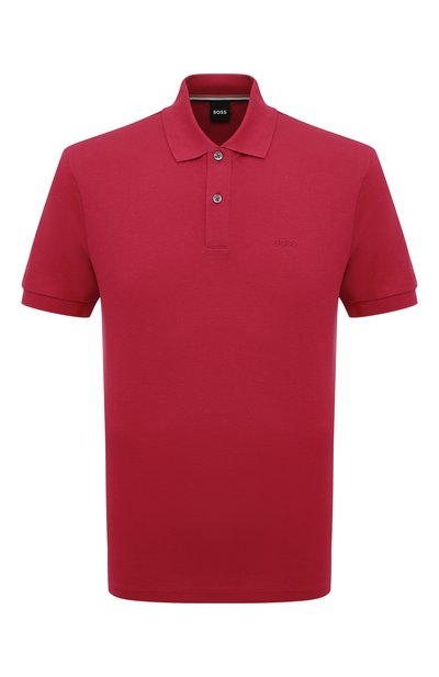 Хлопковое поло BOSS, арт. 50468301, фото 1