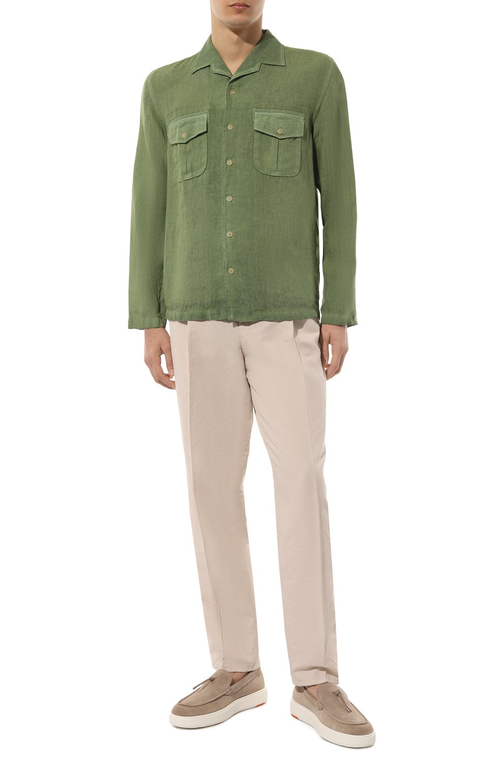 Льняная рубашка 120% LINO, арт. 31ALIM19QB/0115/S00, фото 2