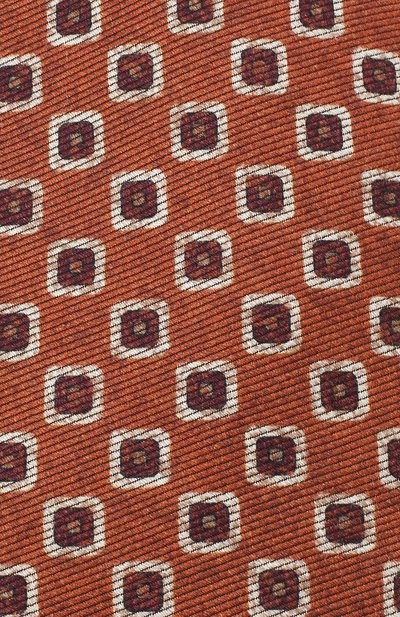 Галстук из смеси шерсти и шелка с узором KITON, арт. UCRVKLC02F38, фото 3