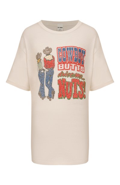 Женская хлопковая футболка RE/DONE, арт. 024-02WBFG001