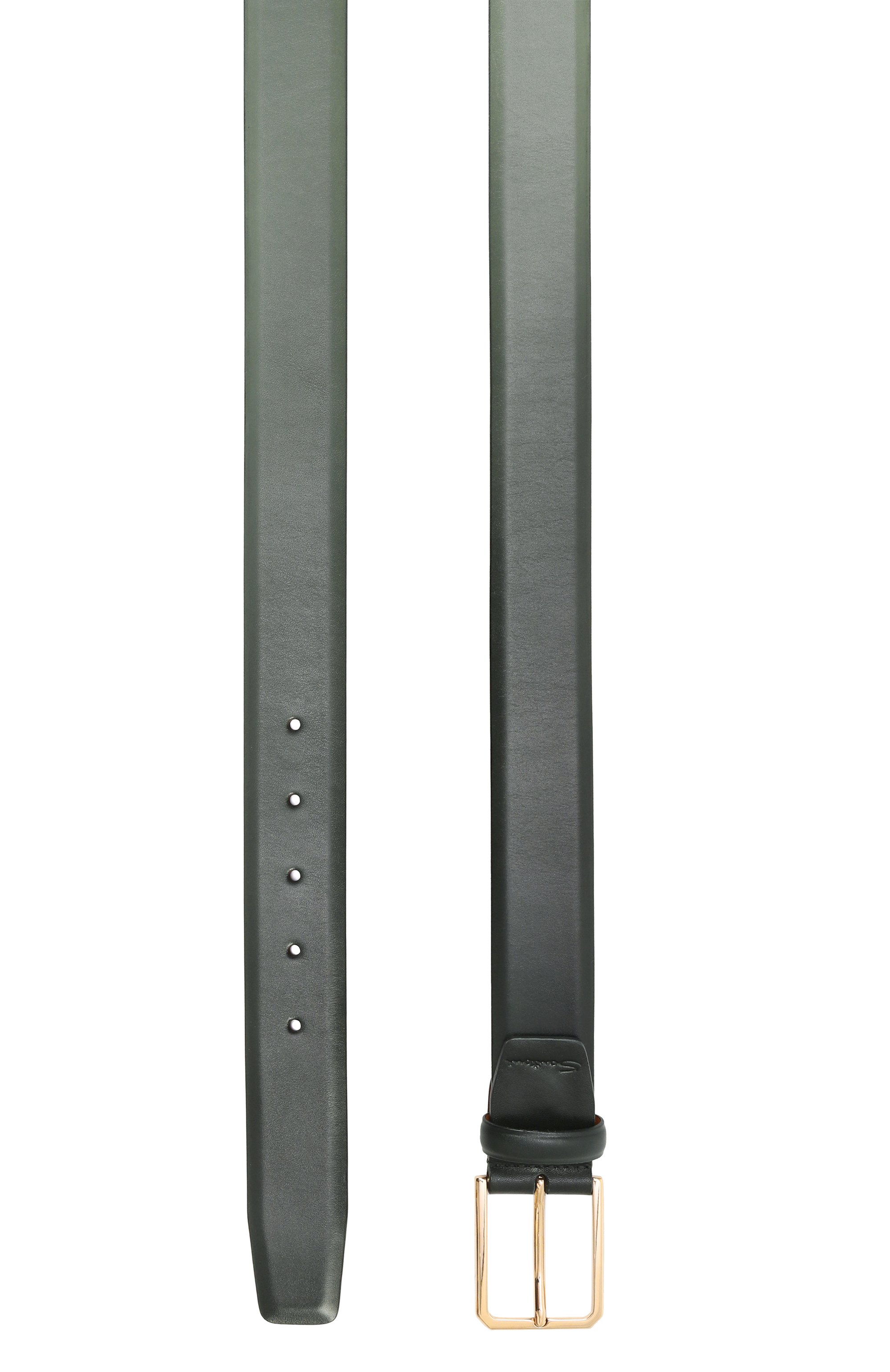 Кожаный ремень SANTONI, арт. CM35VS003B91HVVDB44, фото 3