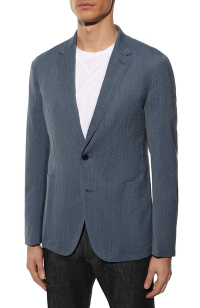 Пиджак из шерсти и шелка ZEGNA, арт. 339506/1DJSS0, фото 3