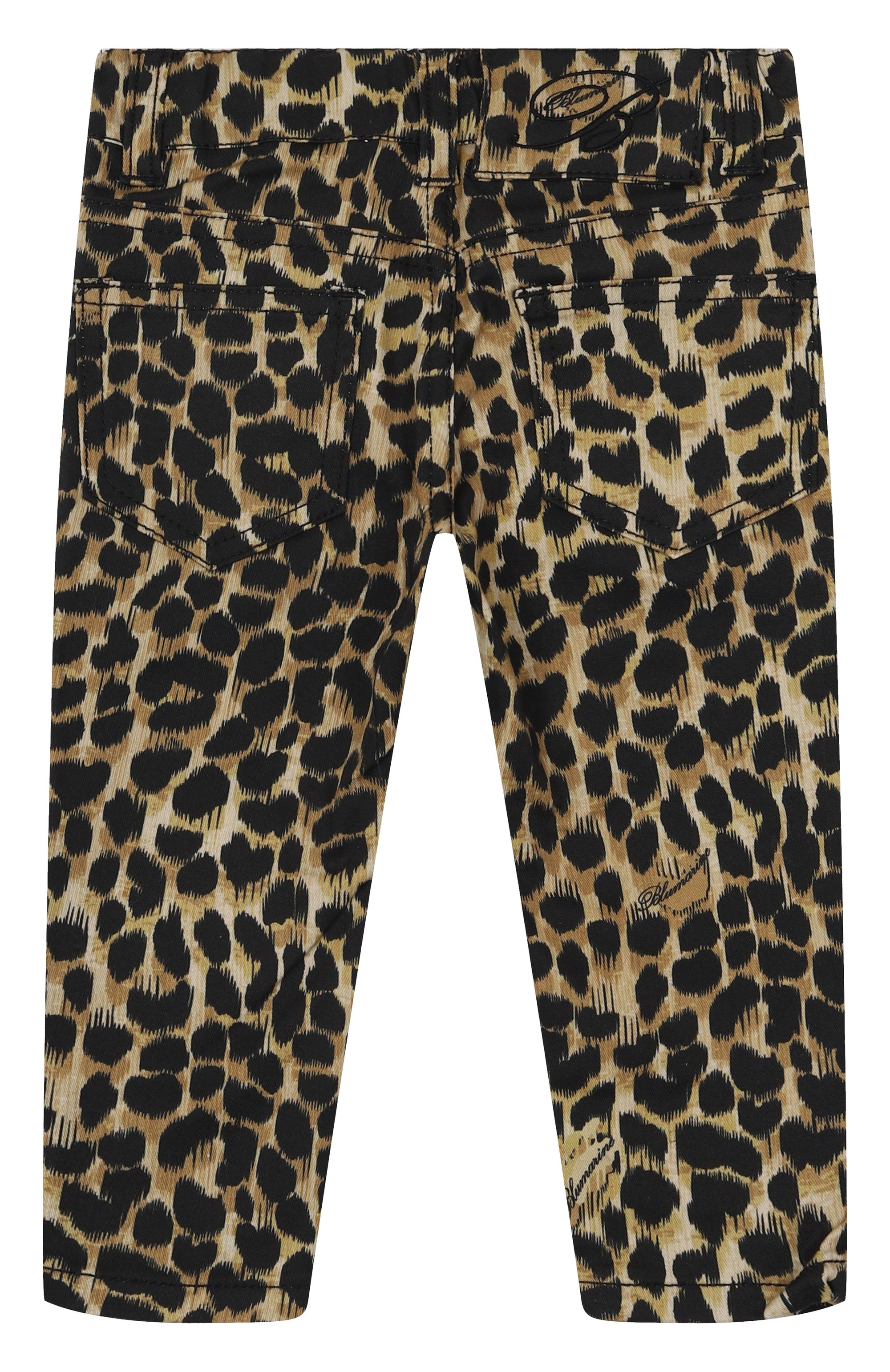 Хлопковые брюки BLUMARINE, арт. BGPA004.0.CEB05/12M-2A, фото 2